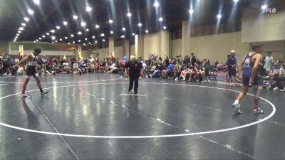 120 lbs Round 3 (6 Team) - Mason Parria, Brother Melchior vs Naje Ross, Blackman WC