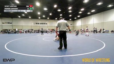 120 lbs Quarterfinal - Wyatt Ledford, Prime 14U vs Parker Anthony, Best Trained 14U