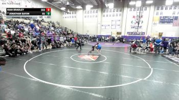 132 lbs Champ. Round 2 - Jonathan Eaton, Nolensville vs Kian Bradley, Christian County