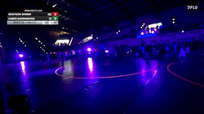 109-117 lbs Round 1 - Grayson Skeem, Fremont Wrestling Club vs James Barrington, Timpanogos Wrestling