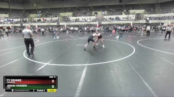 145 lbs Cons. Round 3 - Ty Dennee, Crandon vs Jeron Hansen, LAW