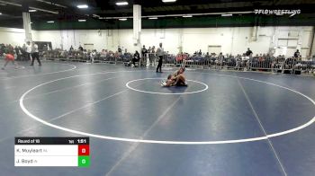 90 lbs Round Of 16 - Kavin Muyleart, PA vs Jensen Boyd, IN