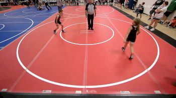 76 lbs Quarterfinal - Kaydance Williams, Locust Grove Youth Wrestling vs Grayson VanTuyl, Coweta Tiger Wrestling