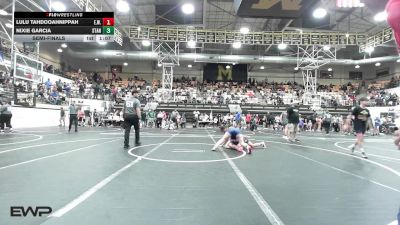 126 lbs Semifinal - Lulu Tahdooahnippah, Elgin Wrestling vs Nixie Garcia, Standfast OKC