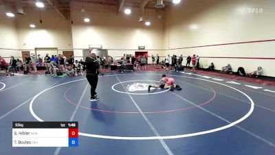 55 kg Cons 16 #1 - Seach Hibler, New Jersey vs Travis Boyles, California