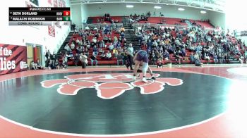 144 lbs Cons. Round 2 - Malachi Robinson, Barberton vs Seth Dorland, North Canton (Hoover)