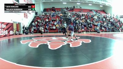 144 lbs Cons. Round 2 - Malachi Robinson, Barberton vs Seth Dorland, North Canton (Hoover)