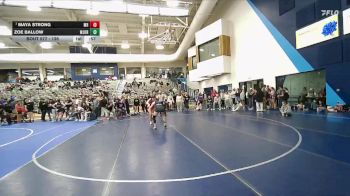 135 lbs Cons. Semi - Maya Strong, Mountain Ridge vs Zoe Ballow, West Jordan