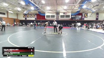 157 lbs Quarterfinal - Islam Abdullaeu, Sierra College vs Abdul Meskienyar, Chabot College