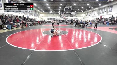 126 lbs Quarterfinal - Harley Guida, Cheshire vs Mick Granger, Simsbury