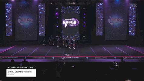 CWOD Ultimate Allstars - Stardust [2025 Youth Rec Performance Day 1] 2025 All Out Grand Nationals