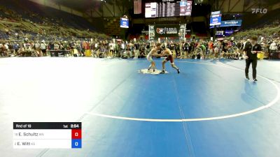 113 lbs Rnd Of 16 - Eli Schultz, MN vs Ezekiel Witt, KS