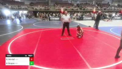 113 lbs Consi Of 4 - Bentley Cano, Borger Youth Wrestling vs Andalecio Ulibarri, West Las Vegas JR. Wrestling