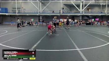 68 lbs Round 2 - Brylan Zerbe, Rush WC vs Patrick O`Neill, Virginia Patriots