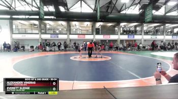 50-54 lbs Quarterfinal - Alexander Vingras, Gomez Wrestling RTC vs Everett Sledge, Mattoon Youth WC