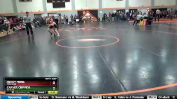 86 lbs Round 5 - Henry Monk, MWC Elite vs Carver Crippen, DC Elite