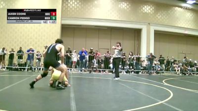 175 lbs Round Of 16 - Jaxen Cooke, Norco HS vs Camron Pedigo, Mountain Man