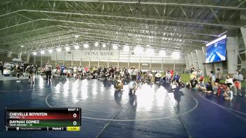 102 lbs Placement (4 Team) - Daynah Gomez, Team Arizona vs Chevelle Boynton, Oregon