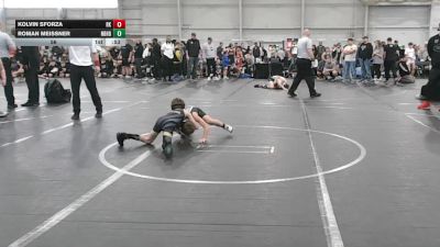 56 lbs Semis & 1st Wrestleback (8 Team) - Kolvin Sforza, Rising Kingz vs Roman Meissner, Neighborhood Wrestling