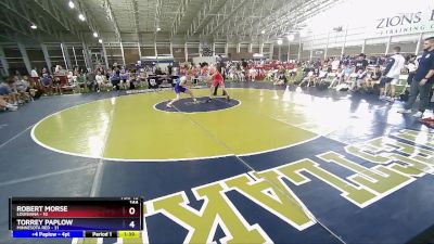 144 lbs Placement Matches (8 Team) - Robert Morse, Louisiana vs Torrey Paplow, Minnesota Red