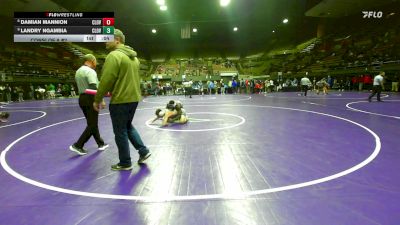 165 lbs Consi Of 8 #2 - Damian Mannion, Clovis East vs Landry Ngambia, Clovis North