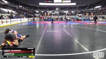 1A-4A 170 Semifinal - Joshua Johannson, Weaver vs Andrew Gil, Houston Academy