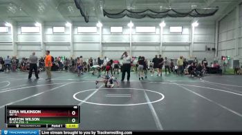 48 lbs Round 1 (6 Team) - Ezra Wilkinson, 4M vs Easton Wilson, 84 Athletes