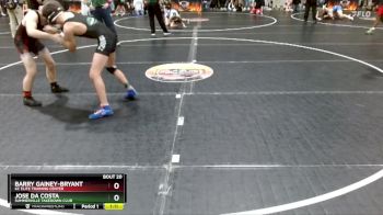 136 lbs Quarterfinal - Barry Gainey-Bryant, KC Elite Training Center vs Jose Da Costa, Summerville Takedown Club