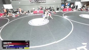 135 lbs Round 3 (16 Team) - Sage Reyes, CVWA-FR vs Eliana Grimes, OCWA-FR