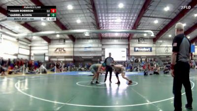 150 lbs Cons. Semi - Gabriel Acosta, North Valley vs Hagen Robinson, Elko