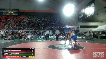 5A 170 lbs Semifinal - Jonathan Seamons, Nampa vs Jean-Luc Guerra, Mountain View