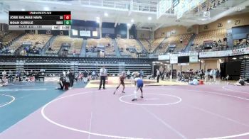 125 lbs Cons. Round 6 - Noah Gurule, New Mexico Highlands vs Jose Salinas Nava, Schreiner Univsrity