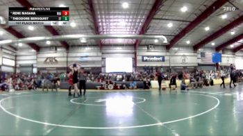 126 lbs 1st Place Match - Theodore Bergquist, South Tahoe vs Rene Magana, Mater Academy East