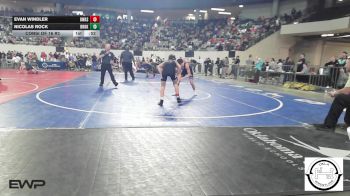 108 lbs Consi Of 16 #2 - Evan Windler, Owasso Rams Jh Boys vs Nicolas Rock, Broken Arrow
