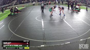 132 lbs Cons. Round 1 - Alice Lilly, South Tahoe vs Kaitlyn De La Torre Jackson, Hug