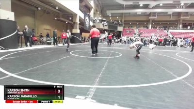 73 lbs Cons. Round 5 - Karson Jaramillo, Duran Elite vs Karson Smith, Nebraska Boyz