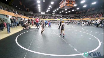 54 lbs Rr Rnd 3 - Annie Raper, Tecumseh Youth Wrestling vs Rylee Reece, Bridge Creek Youth Wrestling