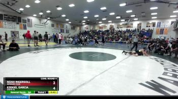 120 lbs Cons. Round 4 - Ezekiel Garcia, Sante Fe vs Noah Ingersoll, Newbury Park