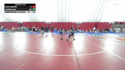165 lbs Champ Round 1 (16 Team) - Cole Aguirre, FZ Wrestling Club A vs Conrad Koll, United North Central