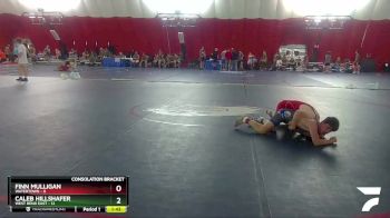 120 lbs Round 4 (16 Team) - Finn Mulligan, Watertown vs Caleb Hillshafer, West Bend East