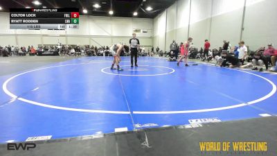 120 lbs Rr Rnd 3 - Colton Lock, Full Circle 14U vs Ryatt Rodden, LWA 14U