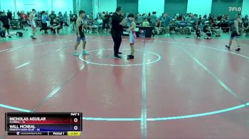 136 lbs Placement Matches (8 Team) - Nicholas Aguilar, Florida vs Will McNeal, Pennsylvania Blue