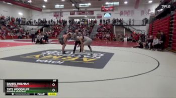 215 lbs Quarterfinal - Daniel Holman, Fulton (H.S.) vs Tate Woodruff, Dubuque Hempstead