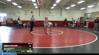 145 lbs Cons. Round 1 - Teague Williams, Solon vs Killian Kelly, New London