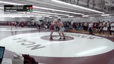 285 lbs Semifinal - Henry Vander Heiden, UW - La Crosse vs Jose DelToro, Upper Iowa