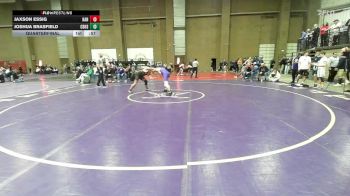 165B Quarterfinal - Jaxson Essig, Hannibal vs Joshua Brasfield, Christian Brothers High School