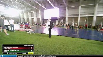 150 lbs Cons. Round 3 - Ulysses Castillo, Cedar Valley vs Brack Winterton, Union