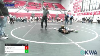 58 lbs Rr Rnd 4 - Kamdyn Carver, D3 Wrestling Cluib vs Beckam Kolar, Team Nomad