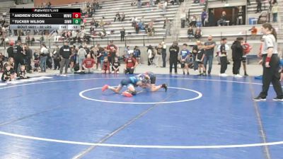 80 lbs Cons. Semis - Andrew O'Donnell, Mat Demon Wrestling Club vs Tucker Wilson, Sherwood Wrestling