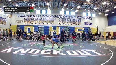 115 lbs Cons. Round 3 - Jaylin Fuentes, Phoenix Wrestling Club vs Milani Velasco, YIC